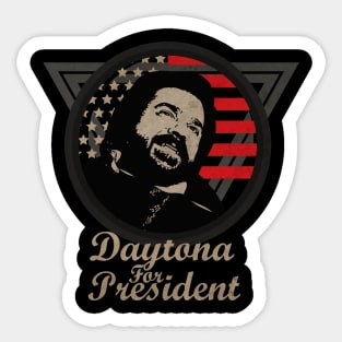 Daytona for President Sticker